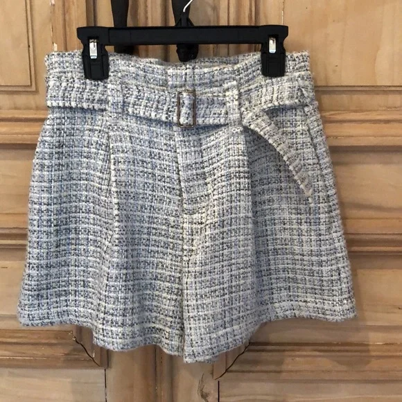 BISHOP +YOUNG TWEED SHORT SUIT (2) PIECES